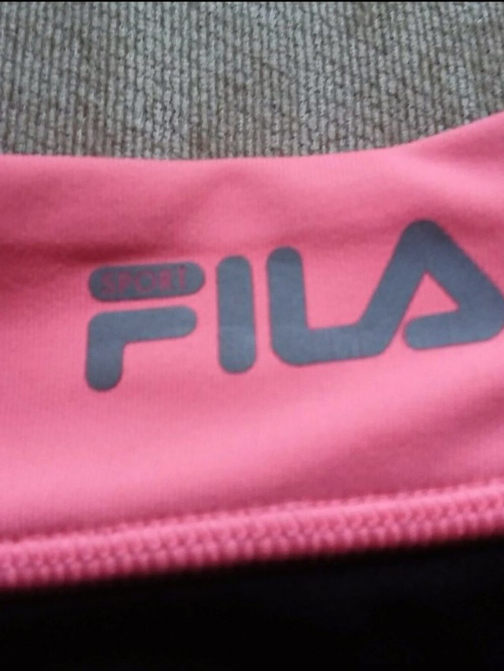 FILA Sport Black And Coral Short/skirt Sz M